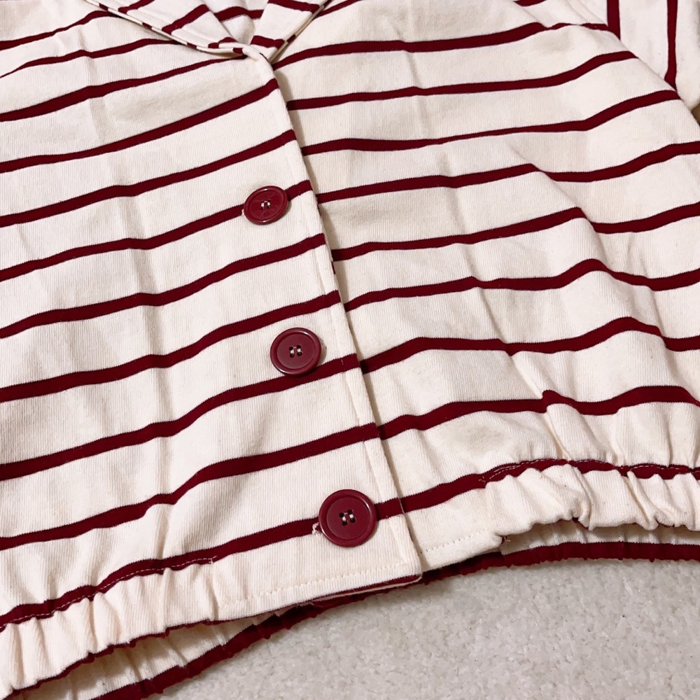 [AMERICAN APPAREL] STRIPED JACKET - Picture 3 of 7